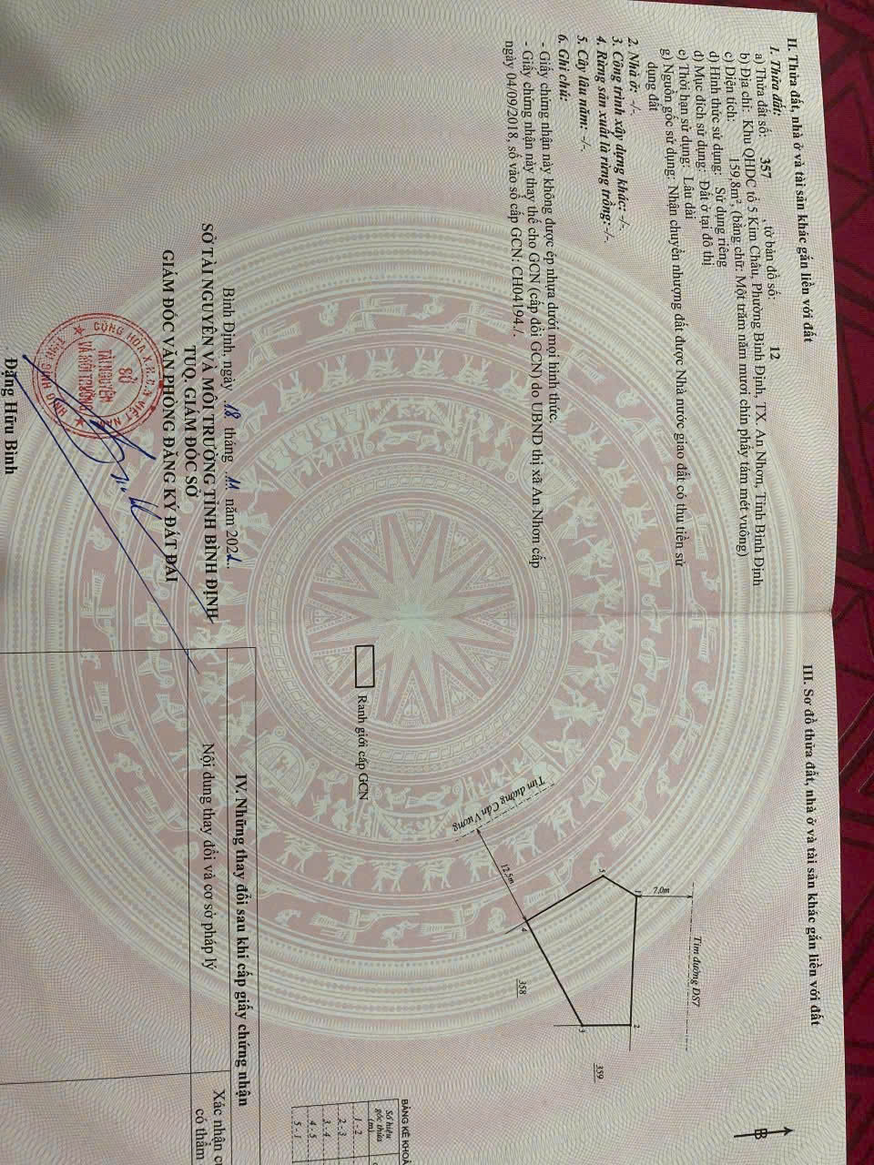 MỞ BÁN CẶP LÔ GÓC 310M2 FULL THỔ TẠI TỔ 5 KIM CHÂU, P. BÌNH ĐỊNH, AN NHƠN MỞ BÁN CẶP LÔ GÓC 310M2 FULL THỔ TẠI TỔ 5 KIM CHÂU, P. BÌNH ĐỊNH, AN NHƠN